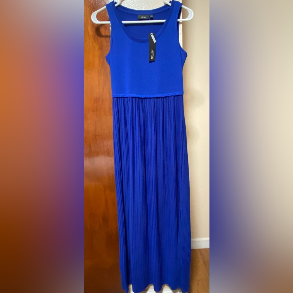 Apt. 9 Blue Maxi Dress Size PXS